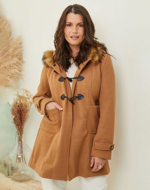 Manteau Zoé camel