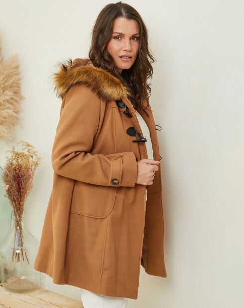 Manteau Zoé camel