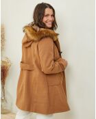 Manteau Zoé camel