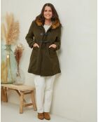 Manteau Zoé kaki