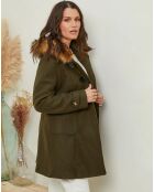 Manteau Zoé kaki