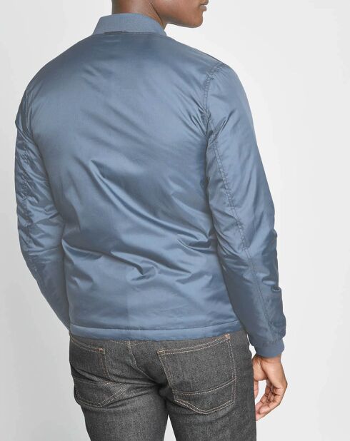 Blouson Déperlant Larmerml Warmer bleu/gris