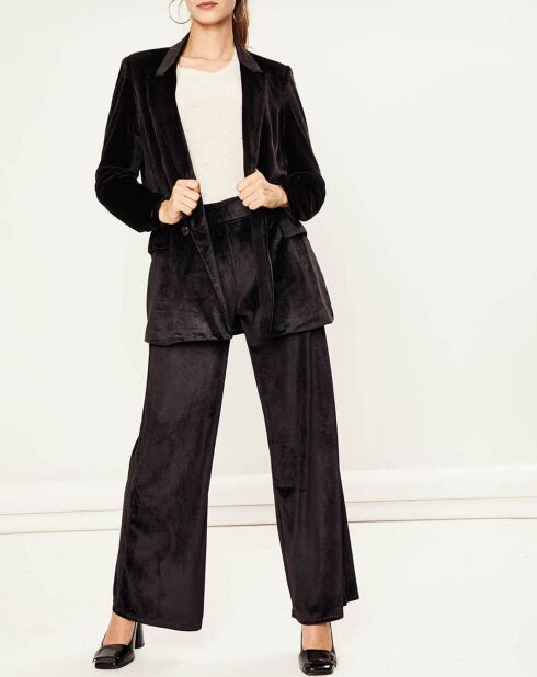 Veste en Velours Feronia noire