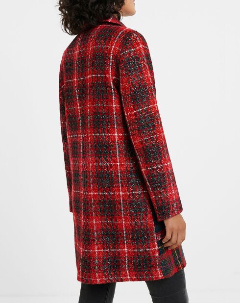 Manteau Maeline burgundy