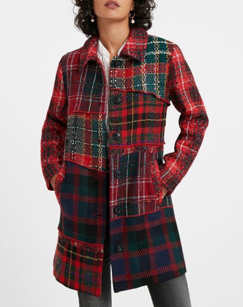 Manteau Maeline burgundy