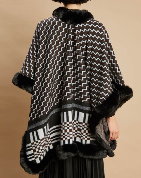 Schwarzer Ava Cape