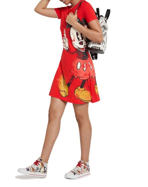 Robe Axelle clavel red