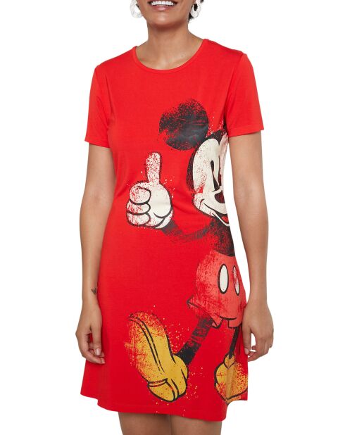 Robe Axelle clavel red