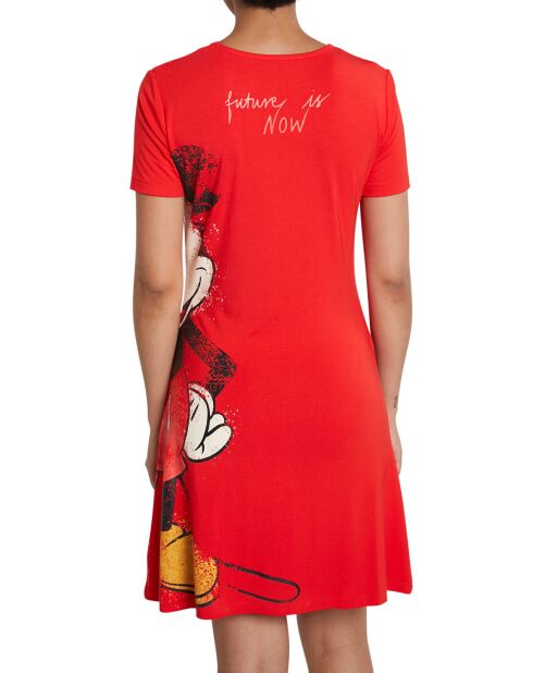 Robe Axelle clavel red