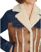 Veste Imane tobacco
