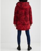 Doudoune  Lara burgundy