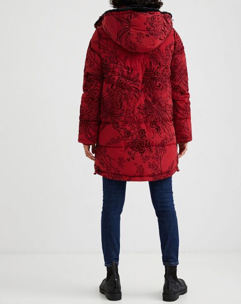 Doudoune  Lara burgundy