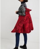 Doudoune  Lara burgundy