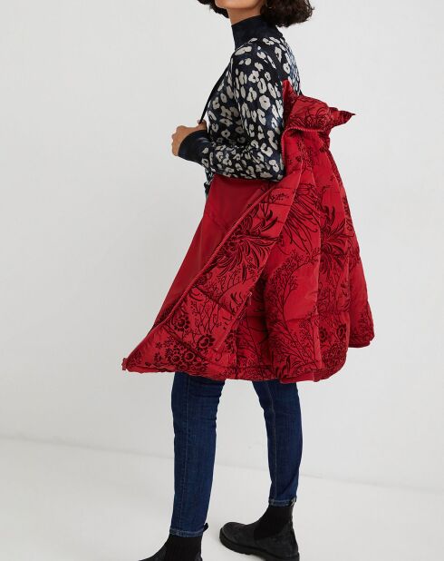 Doudoune  Lara burgundy
