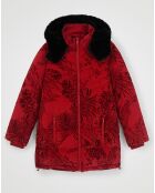 Doudoune  Lara burgundy