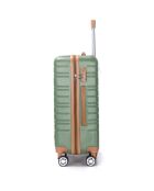 Valise Cabine 4 roues doubles Madeleine 50 cm vert kaki