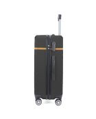 Valise Long Séjour 4 roues doubles Odeon 75 cm noire