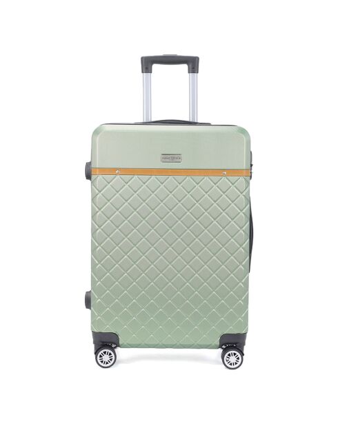 Valise Cabine 4 roues doubles Odeon 55 cm vert kaki