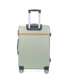 Valise Cabine 4 roues doubles Odeon 55 cm vert kaki