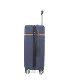 Valise Moyen Séjour 4 roues doubles Odeon 65 cm bleu marine