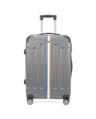 Valise Cabine 4 roues doubles Rivoli 55 cm gris foncé