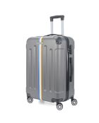 Valise Cabine 4 roues doubles Rivoli 55 cm gris foncé