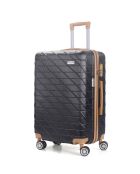 Valise Cabine 4 roues doubles Saint-Germain 55 cm noire