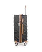 Valise Cabine 4 roues doubles Saint-Germain 55 cm noire