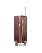Valise Cabine 4 roues doubles Saint-Germain 55 cm rouge bordeaux