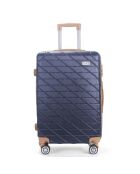 Valise Cabine 4 roues doubles Saint-Germain 55 cm bleu marine