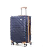 Valise Cabine 4 roues doubles Saint-Germain 55 cm bleu marine