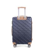 Valise Cabine 4 roues doubles Saint-Germain 55 cm bleu marine