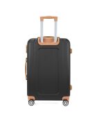Valise Cabine 4 roues doubles Trocadéro 55 cm noire