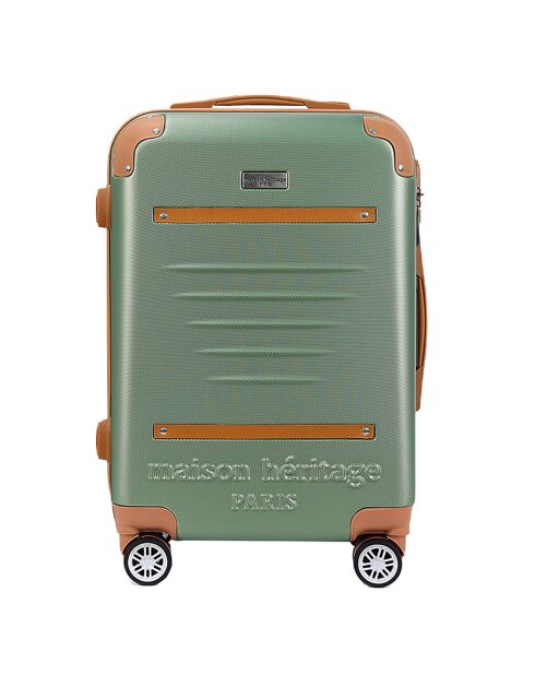Valigia da cabina Trocadero 4 ruote doppie 55 cm verde kaki