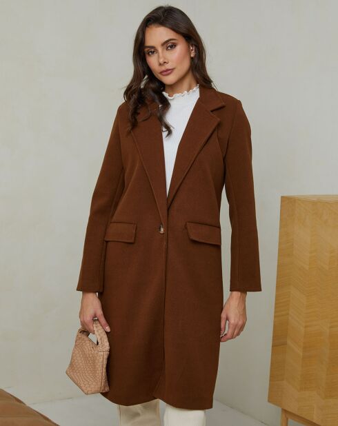 Manteau Lili chocolat