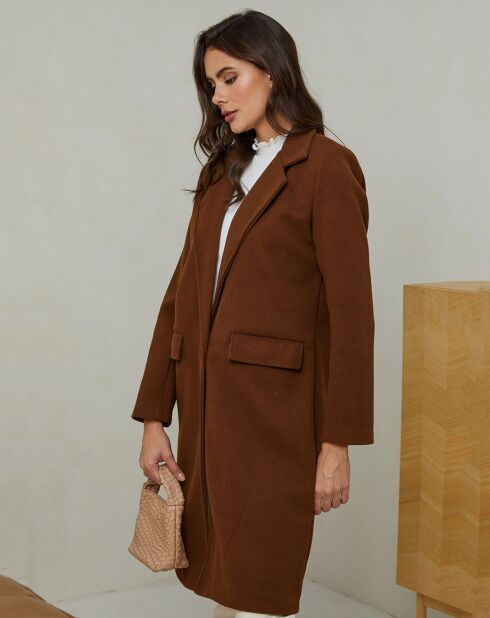 Manteau Lili chocolat