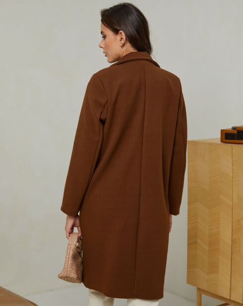 Manteau Lili chocolat
