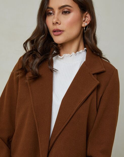 Manteau Lili chocolat