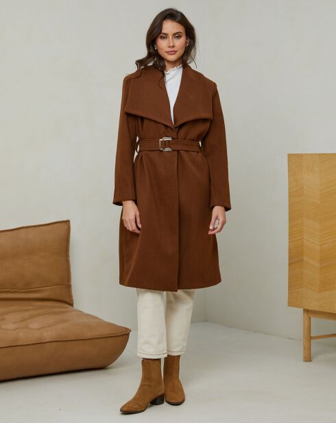 Manteau Jade chocolat