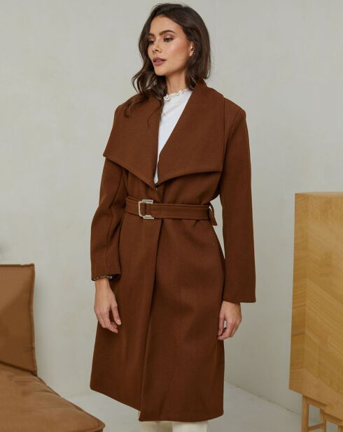Manteau Jade chocolat