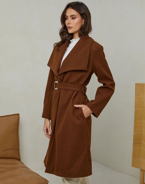Manteau Jade chocolat
