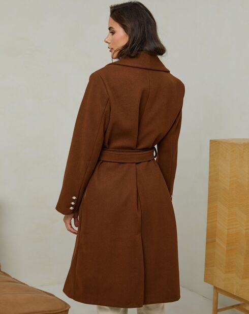 Manteau Jade chocolat