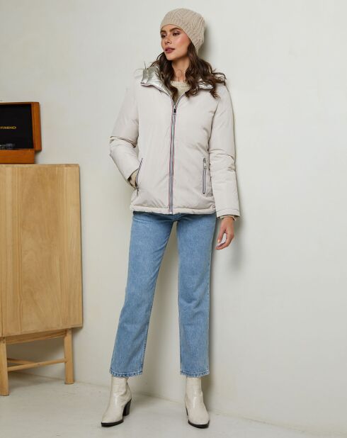 Doudoune Charlotte beige