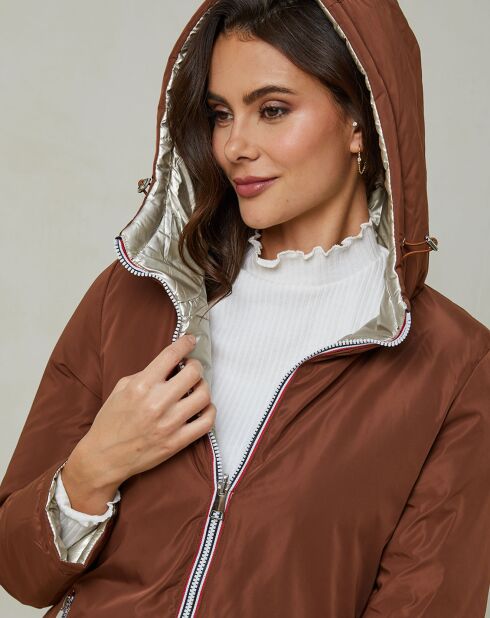 Doudoune Charlotte chocolat