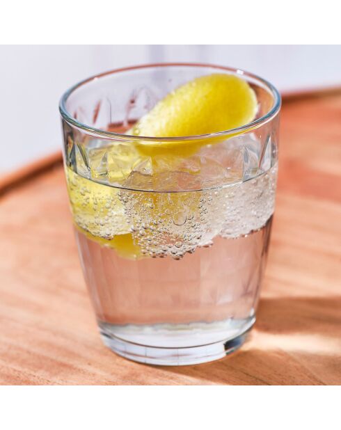 3 bicchieri Mirror trasparenti - 33cl