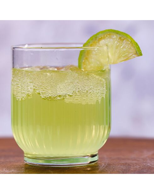 3 bicchieri Martin trasparenti - 33cl