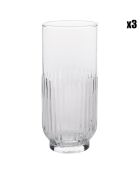 3 Gobelets Martin transparents - 39cl