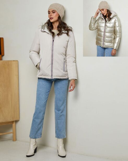 Doudoune Charlotte beige