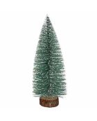 Arbre de Noël Snow vert - 14x14x40 cm