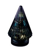 Sapin Noel en Cone LED vert - 12x12x18 cm